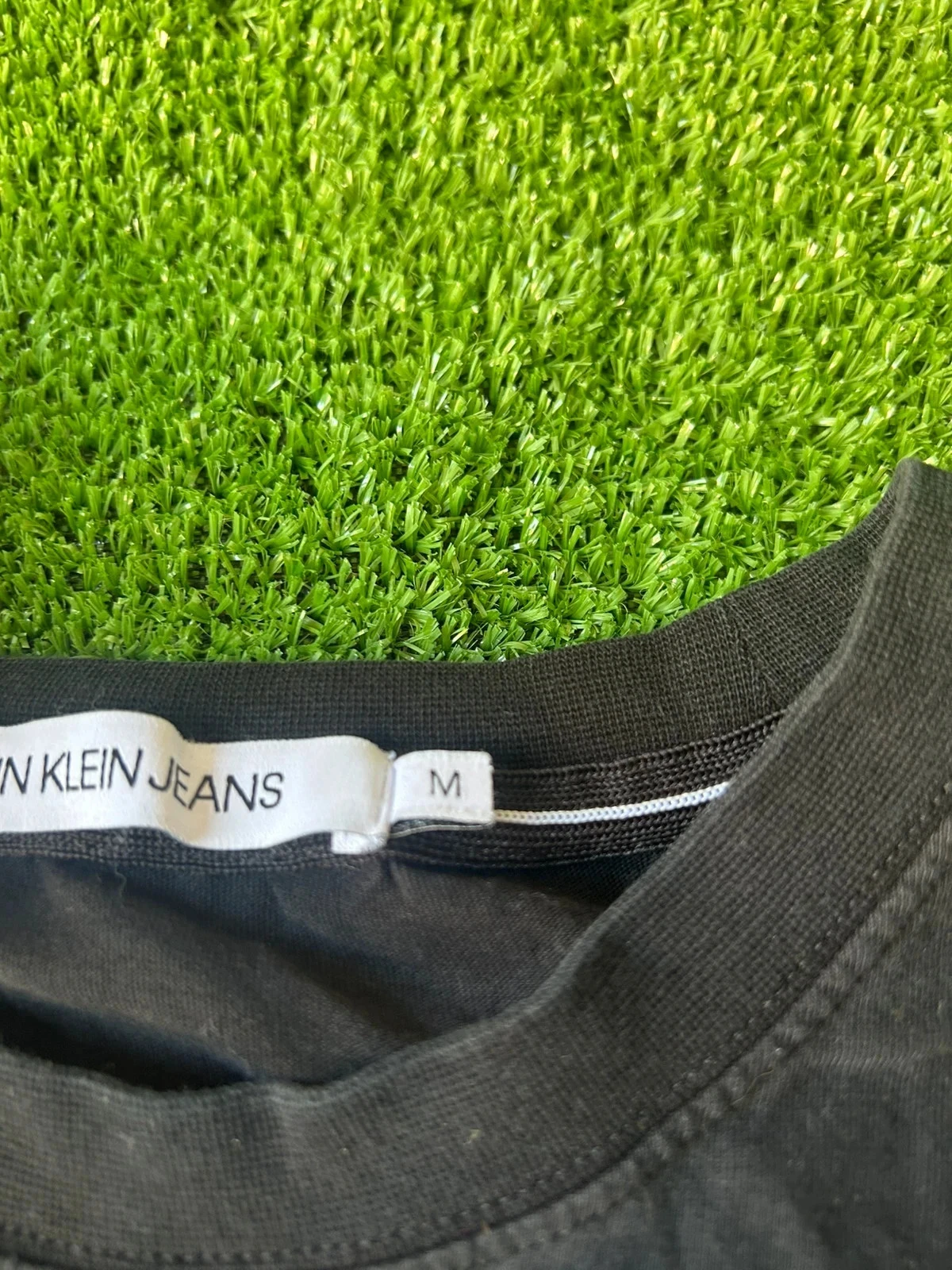 Calvin Klein Jeans printed black t-shirt – photo 6